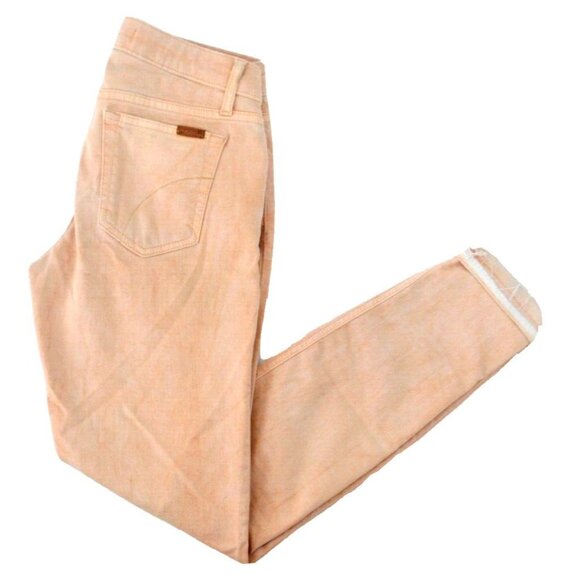 JOE'S JEANS Women's Dust-Dye Markie Ankle Skinny Jeans SIZE 27 Red Rock - Picture 3 of 11